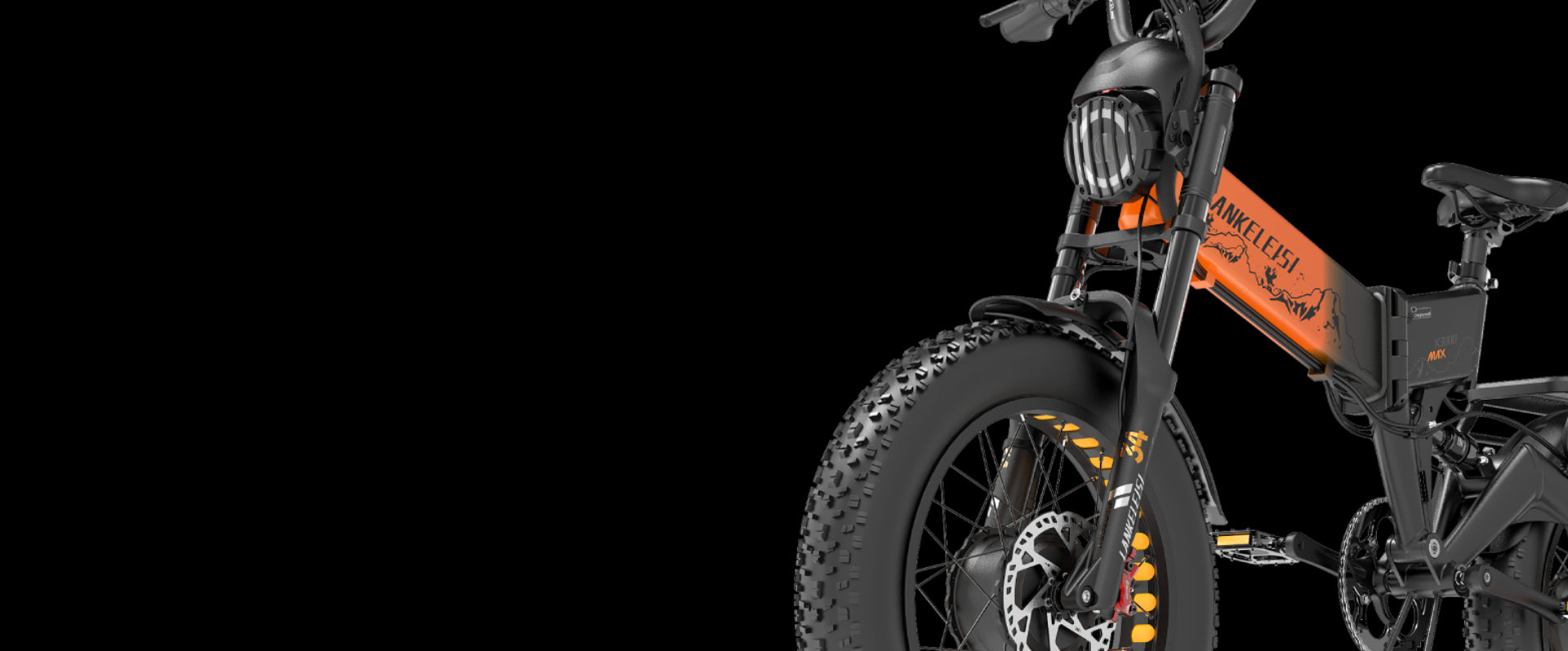 LANKELEISI X3000max con sistema di sospensioni completo