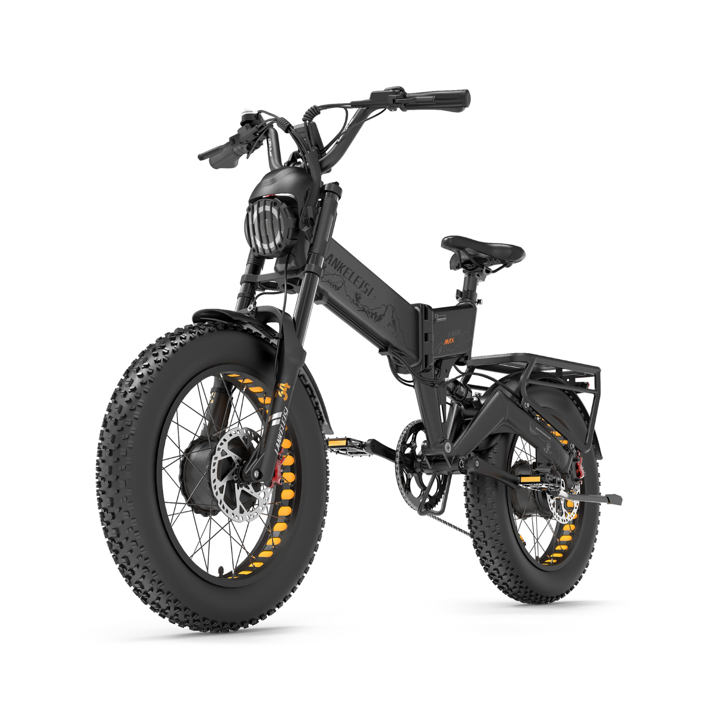 LANKELEISI X3000 MAX E-Bike Mountain Bike (grigio)