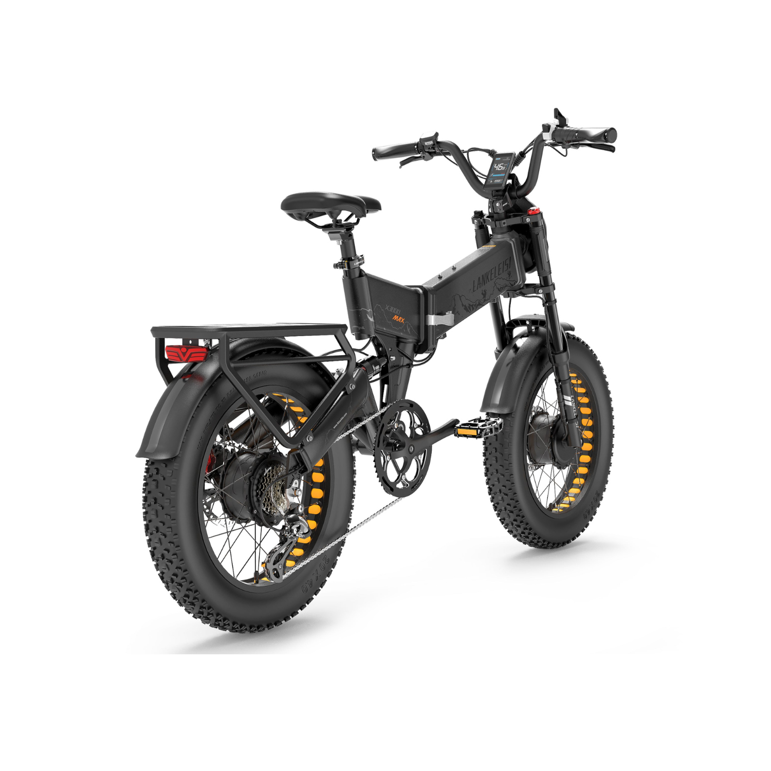 LANKELEISI X3000 MAX City Bike Elettrica (grigio)