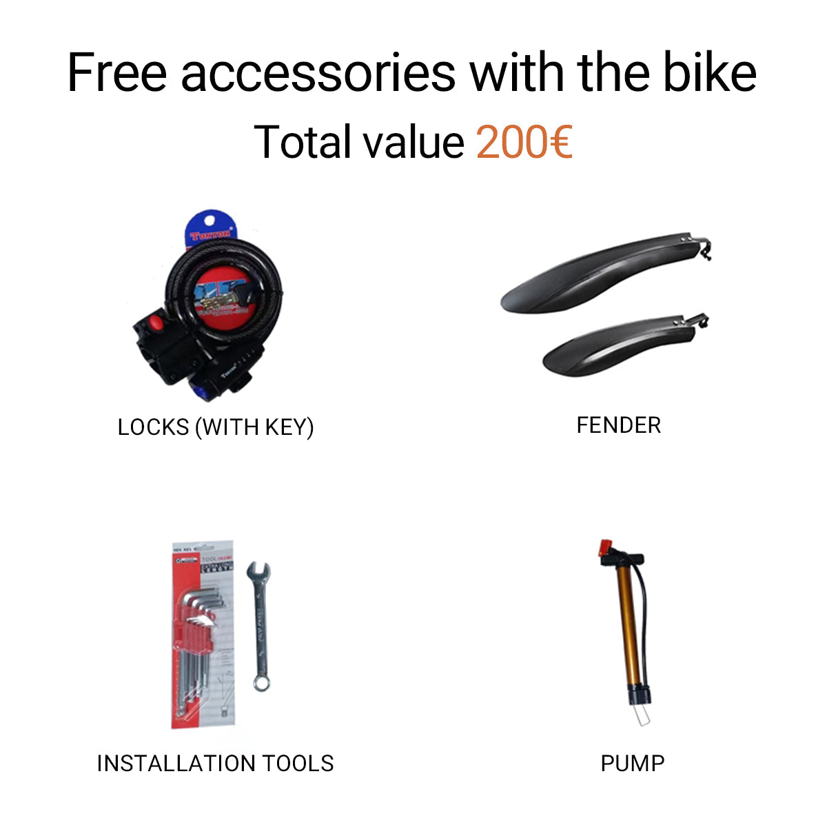 Accessori gratuiti