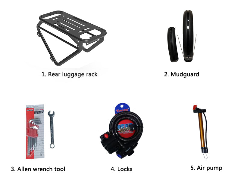 【Pre-vendita】LANKELEISI MG800Max 2000W Doppio Motore 26″ Pneumatici Fat Bici Elettrica All Terrain