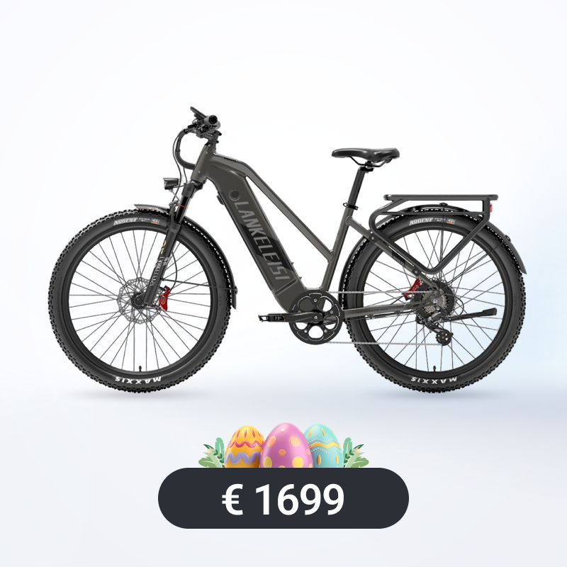 LANKELEISI MX600PRO 500W 27.5" Bicicletta elettrica da trekking 20Ah City Bike elettrica