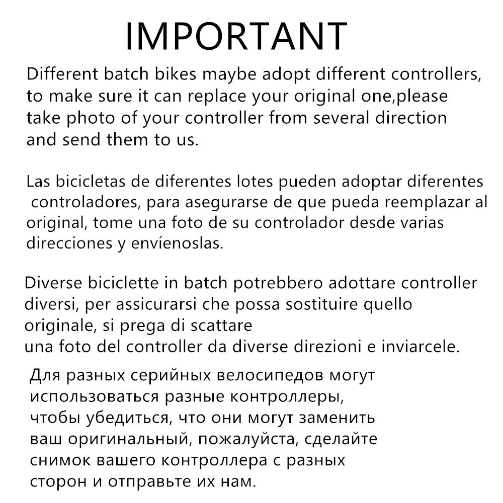 LANKELEISI Controller originale per bicicletta elettrica