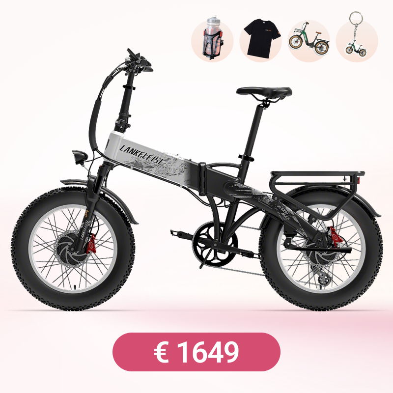 LANKELEISI X2000 MAX Bici Elettrica Pieghevole