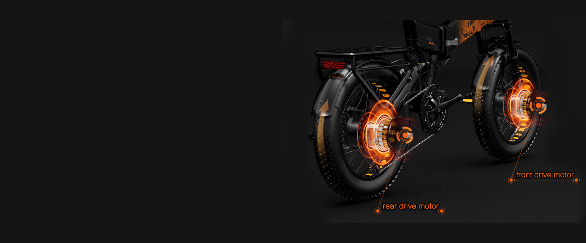 LANKELEISI X3000max con doppio motore 2000W