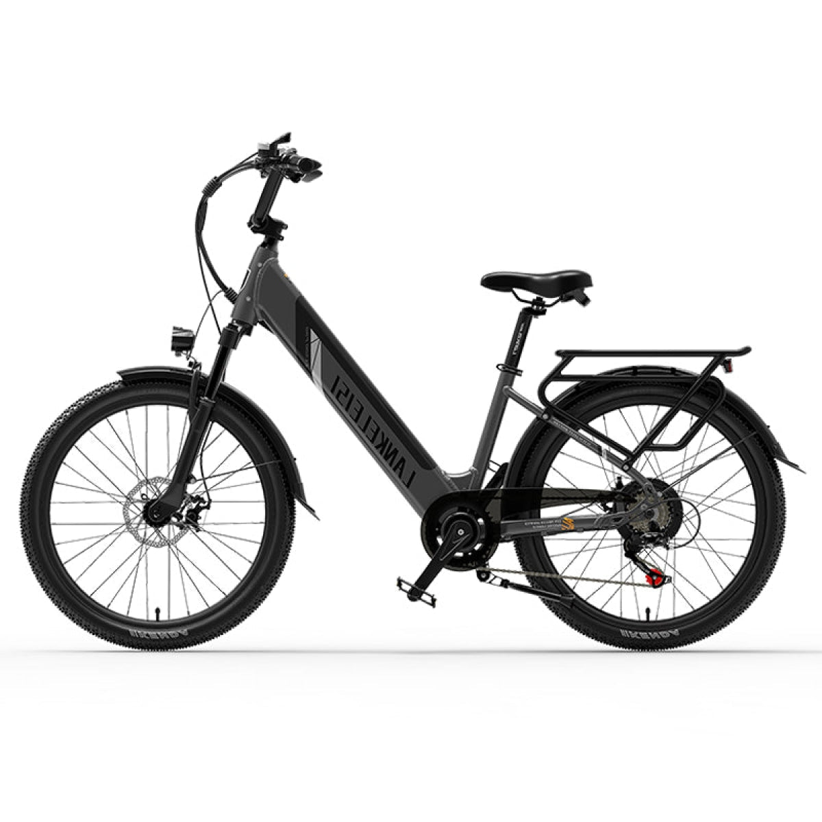 LANKELEISI ES500PRO bici elettrica grigia