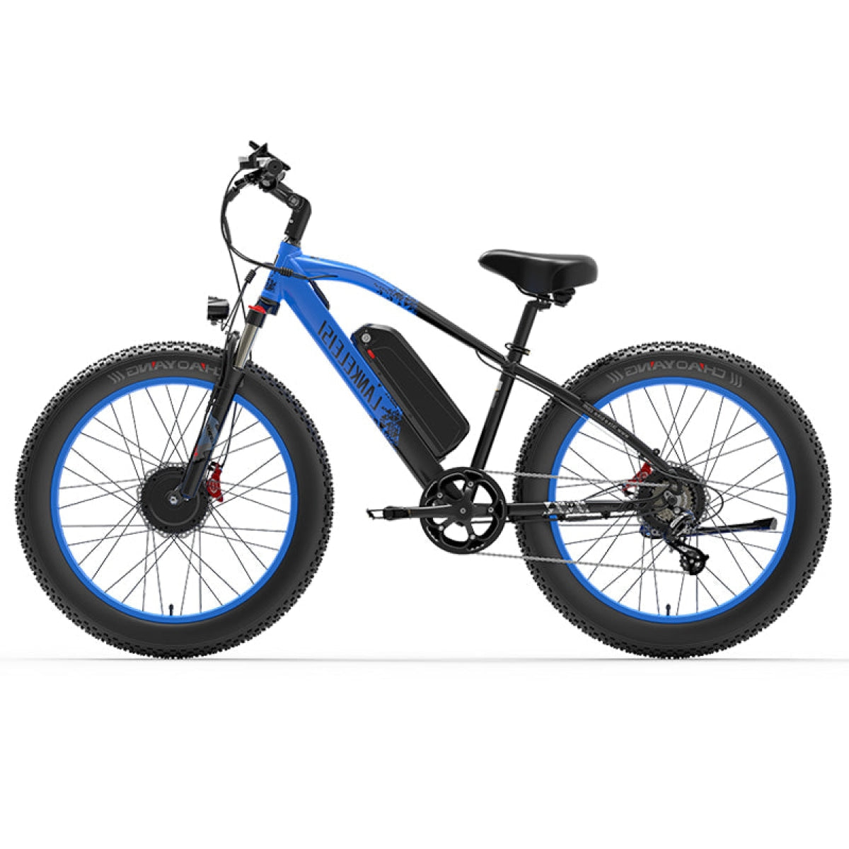 LANKELEISI MG740PLUS bici elettrica blu