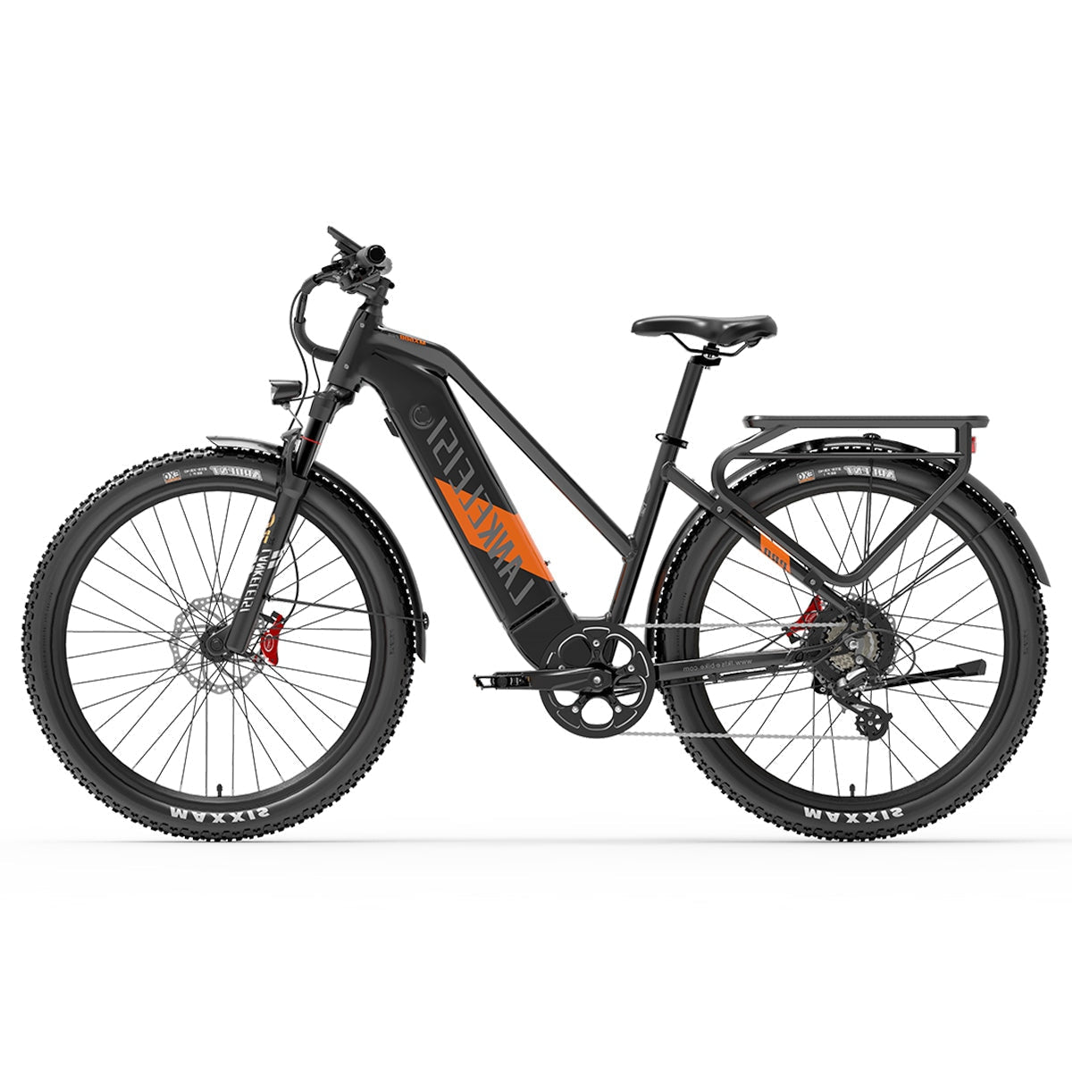 LANKELEISI MX600PRO bici elettrica arancione