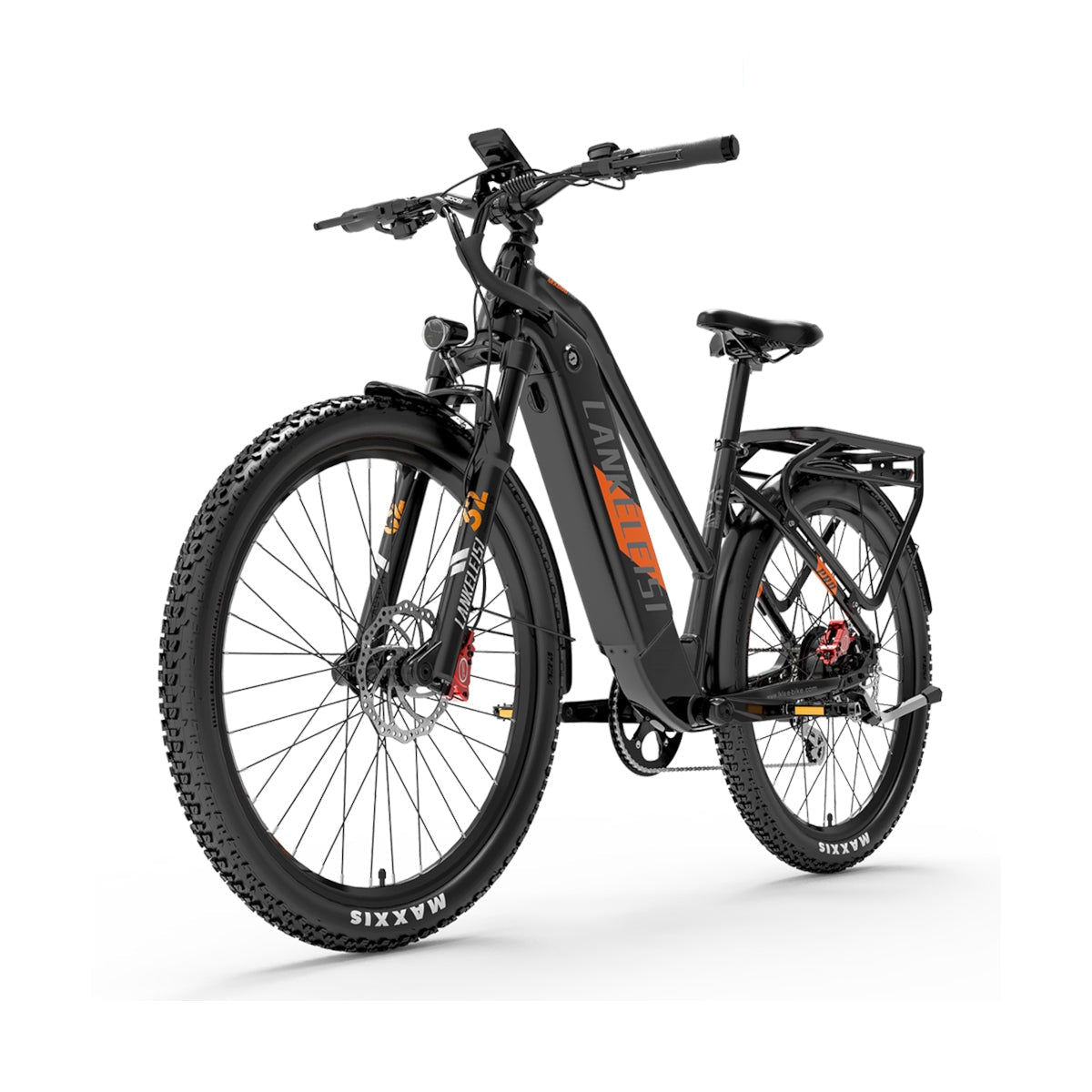 LANKELEISI MX600PRO city bike elettrica arancione