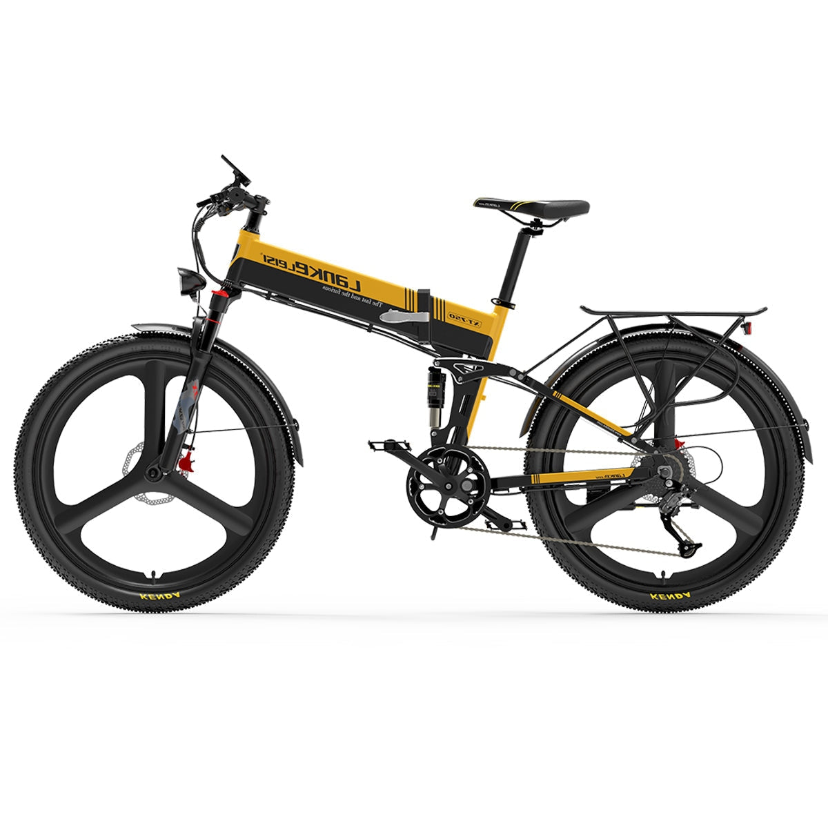 LANKELEISI XT750 SPORT bici elettrica gialla