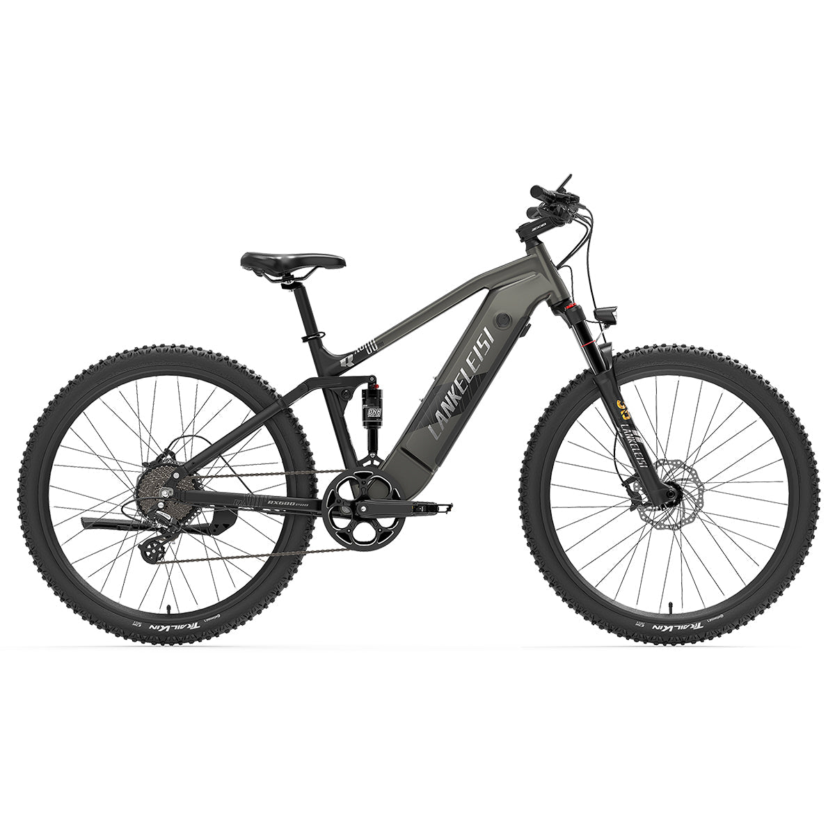 LANKELEISI RX600PRO bici elettrica grigia