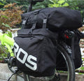 LANKELEISI Borsa portapacchi posteriore per bicicletta 3 in 1