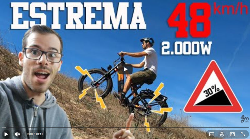 Una bici pazzesca, è la bici più potente mai provata su questo canale.