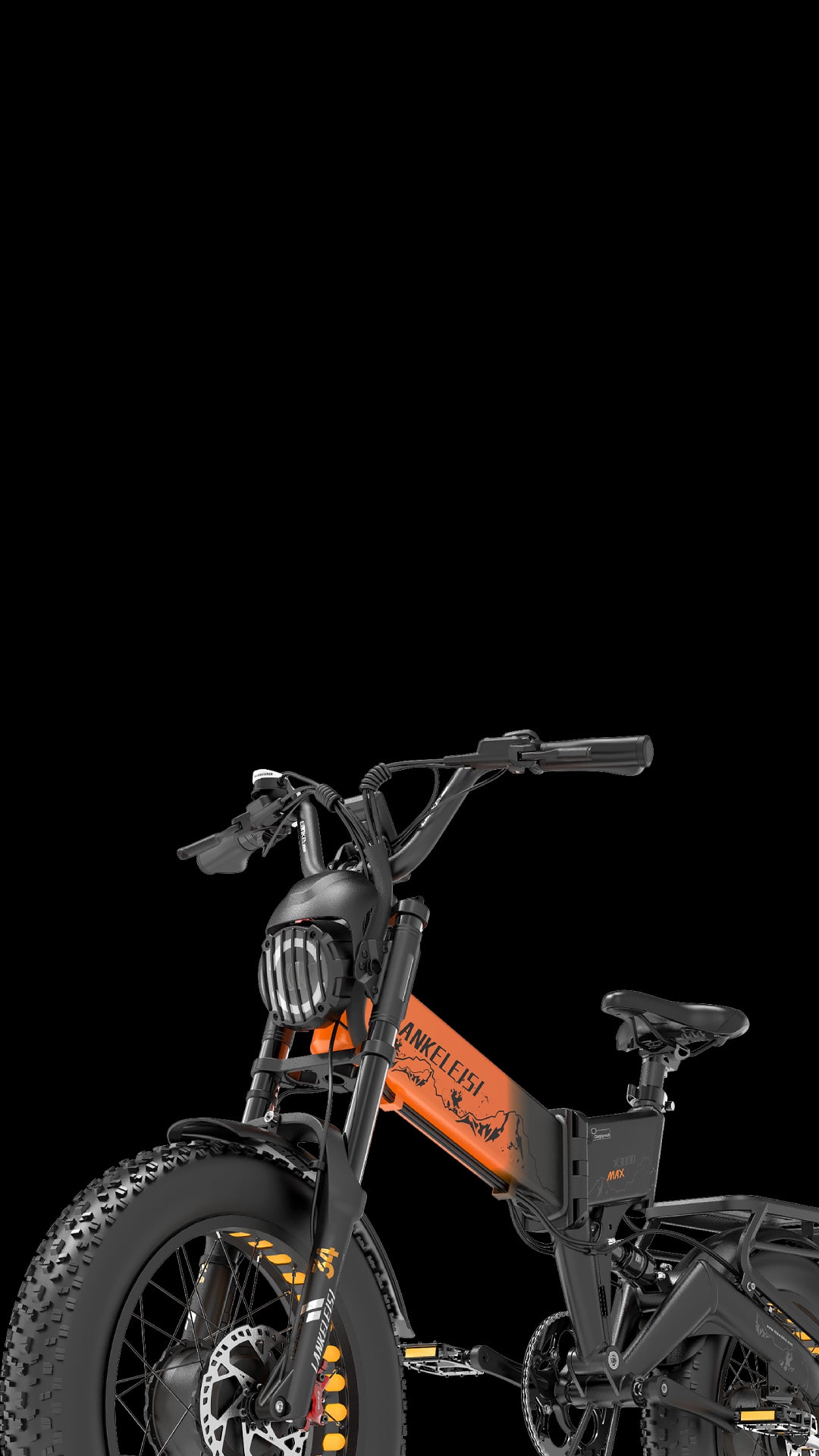 LANKELEISI X3000max con sistema di sospensioni completo