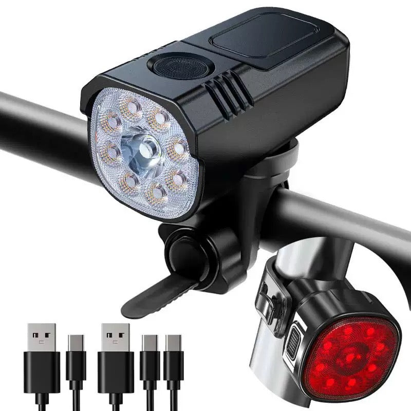 LANKELEISI faro anteriore abbagliante LED per bici elettrica