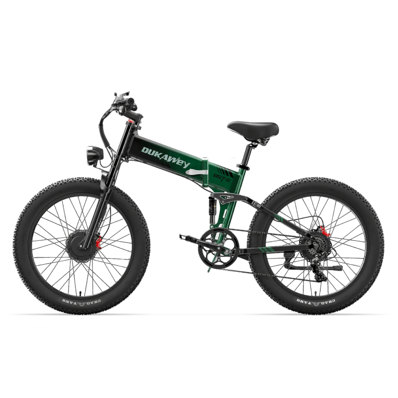 Bici elettrica DUKAWEY BST-6 LANKELEISI con motore da 2000W, telaio robusto e design moderno.