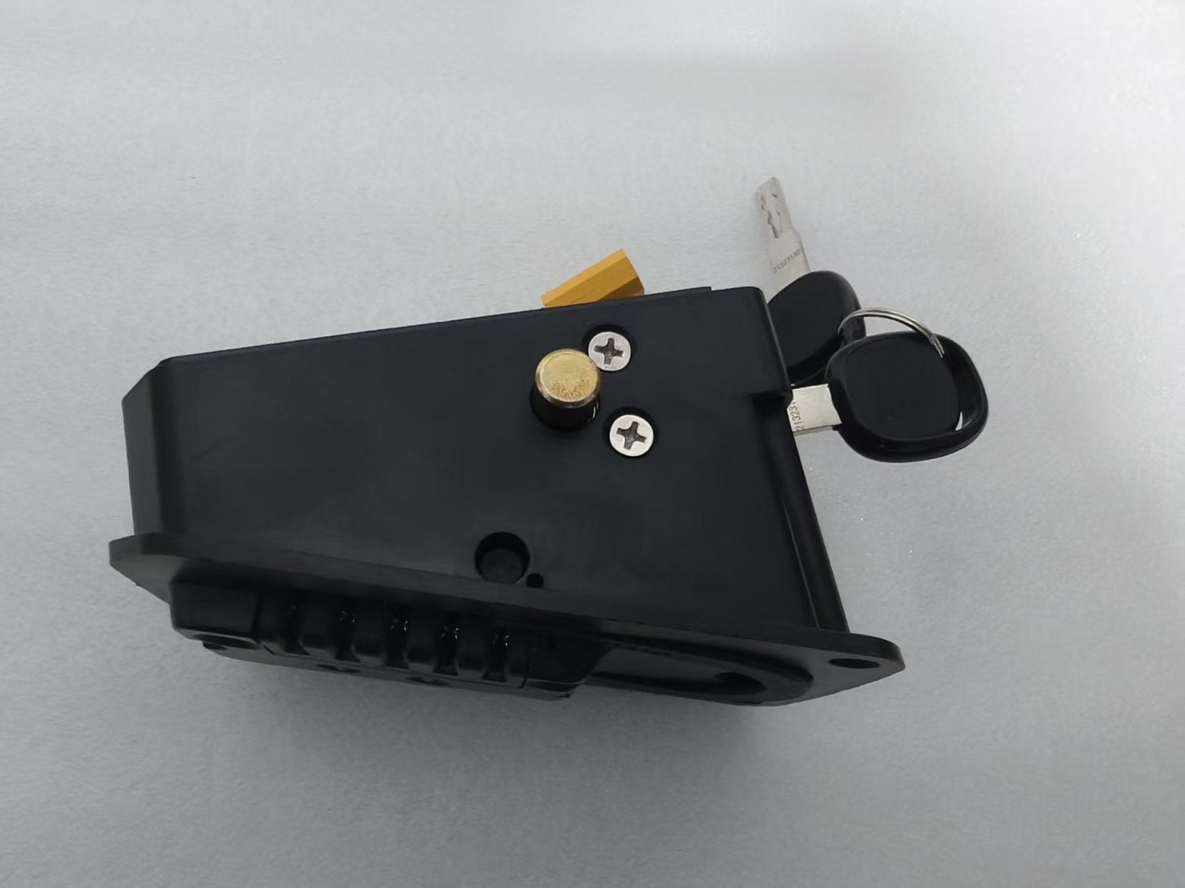 Copribatteria superiore per bicicletta elettrica LANKELEISI X3000MAX con lucchetto e chiave, protezione e sicurezza della batteria