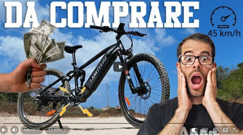 Sembra una bici normale… ma spinge come una moto! Test Lankeleisi RX600 Pro