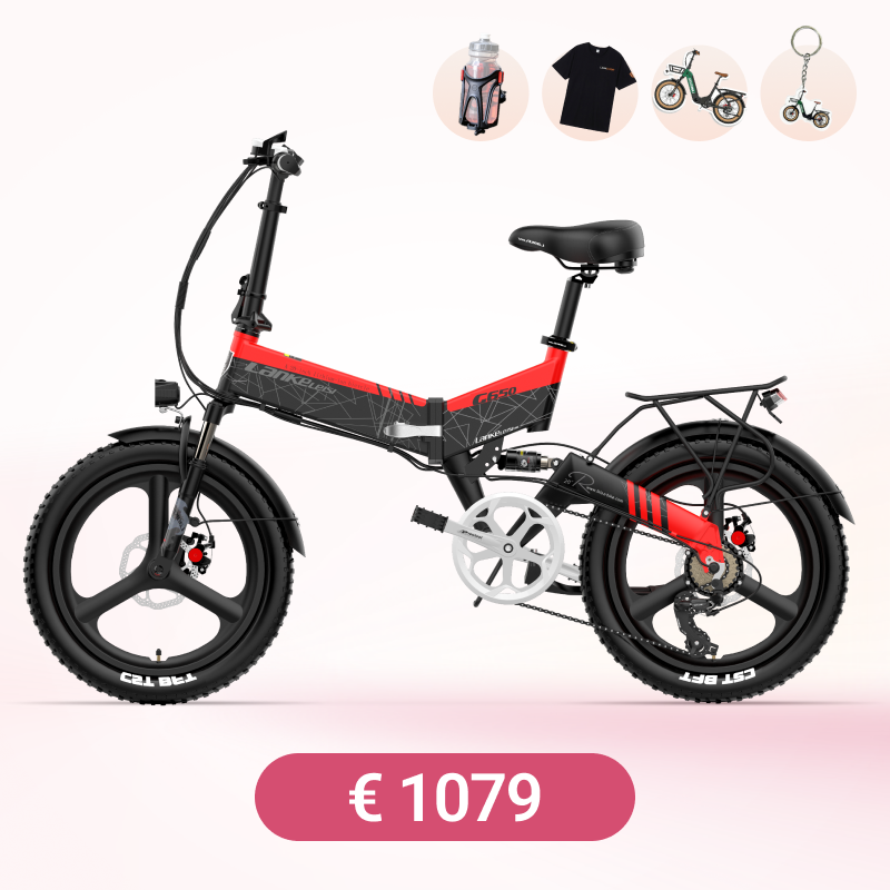 LANKELEISI G650 500W City Bike Elettrica Pieghevole
