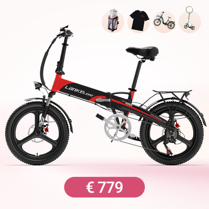 【Pre-vendita】LANKELEISI G660 Bici Elettrica Pieghevole da Città