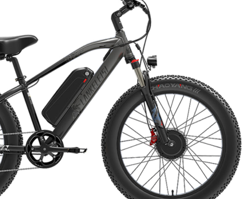 LANKELEISI MG740Plus è dotata di sospensioni complete