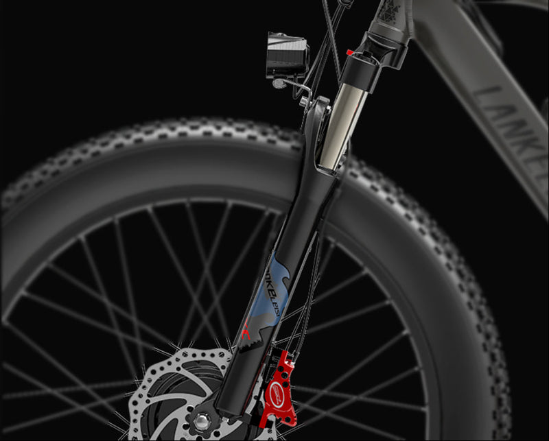 LANKELEISI MG740Plus è dotata di sospensioni complete