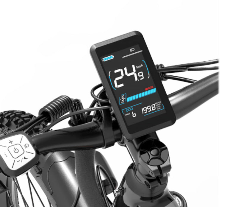 LANKELEISI MX600Pro è dotata di un display LCD a colori