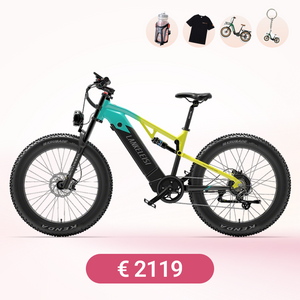 LANKELEISI RV800 Plus Mountain bike elettrica con motore Bafang da 750 W di alta qualità