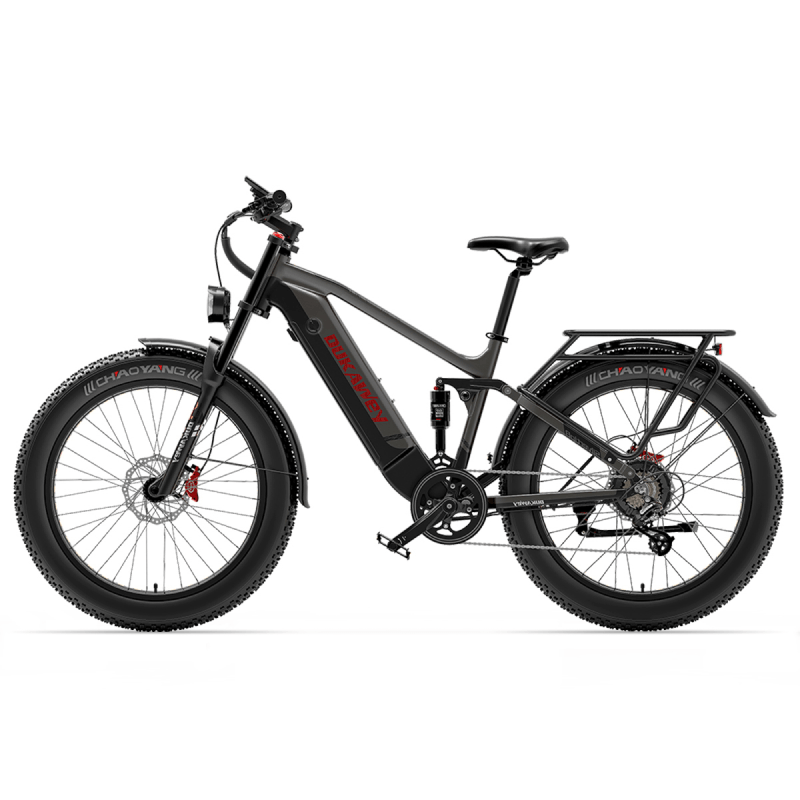 Dukawey Silvertip8 1000W 26” Fat Bike Mountain E-Bike
