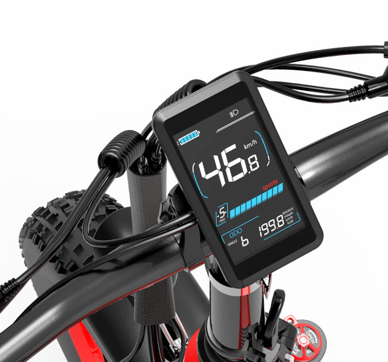 LANKELEISI X2000 MAX è dotata di un display LCD a colori