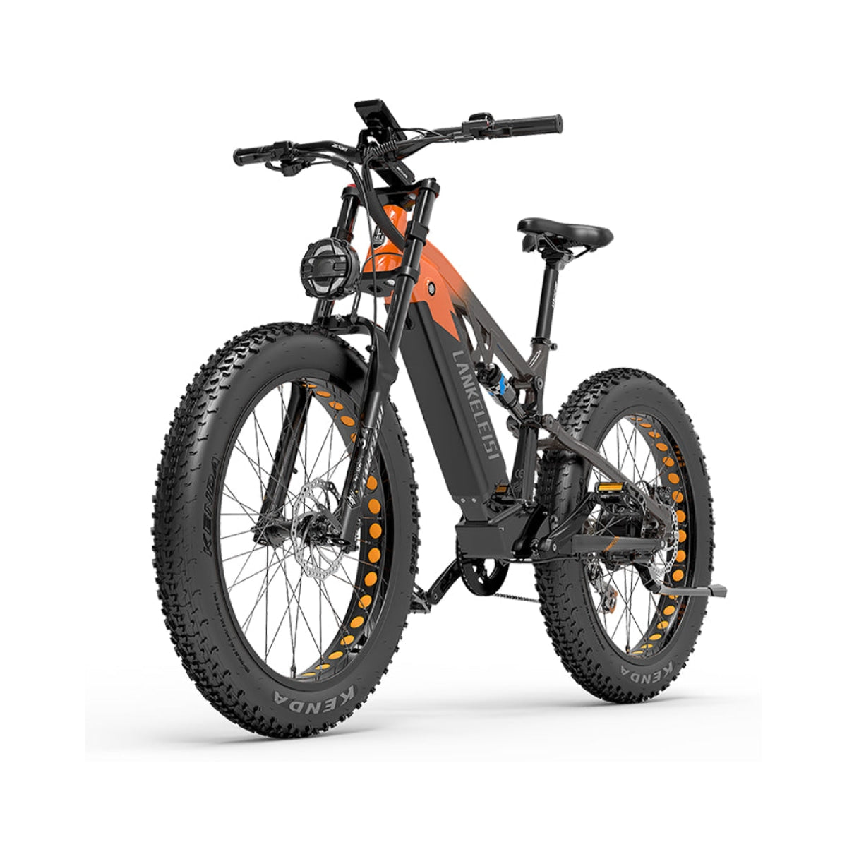 LANKELEISI RV800 Plus mountain bike elettrica arancione