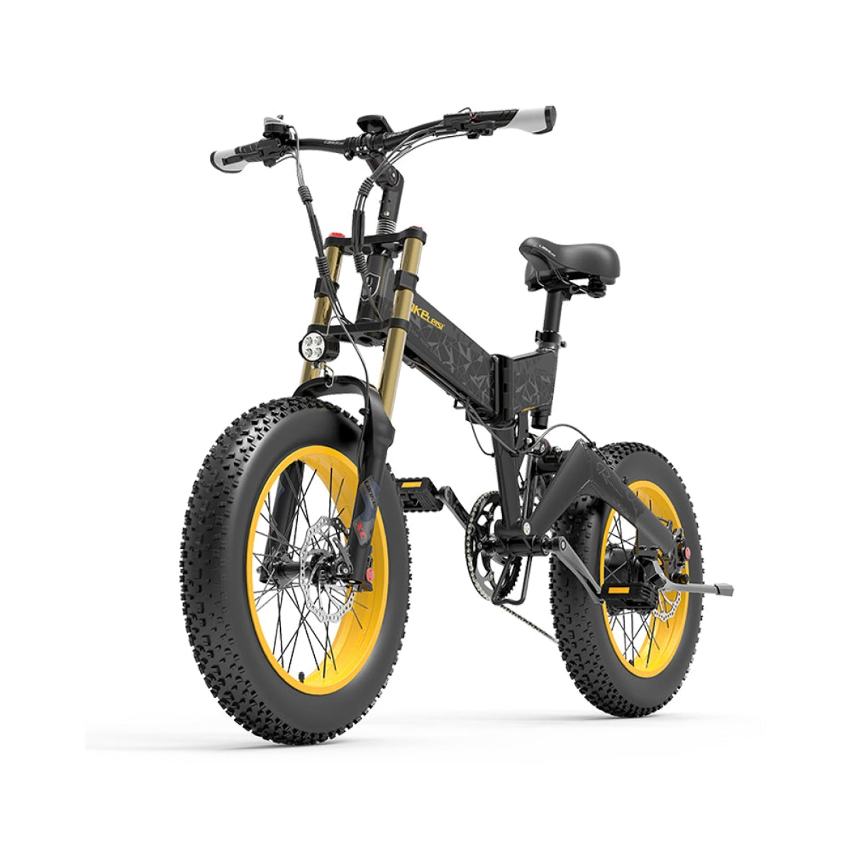 【Pre-vendita】LANKELEISI X3000Plus-UP Bicicletta elettrica da neve con pneumatici grassi