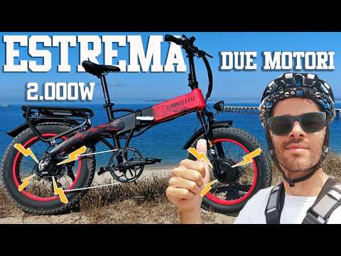 La bici elettrica fuoristrada più potente da 2000W: Lankeleisi X2000 Max