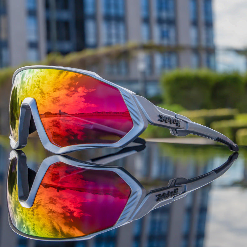 LANKELEISI Occhiali da ciclismo